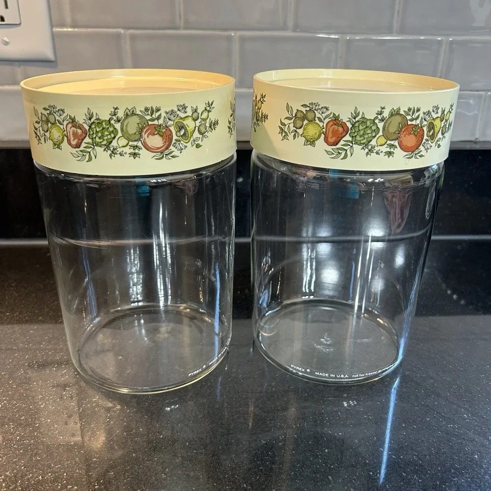 Set of 2 Vintage Pyrex Spice of Life 7.5